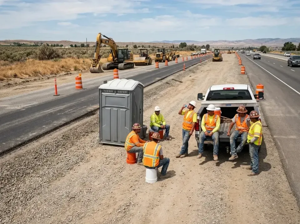 highway-road-construction-crew-007 — frequently asked questions, Porta Potty and Restroom Rentals in Greenville, SC